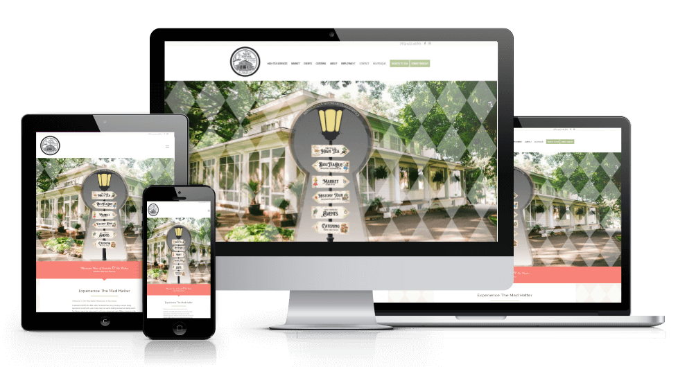 Website & Marketing Services | Mad Hatter Restaurant